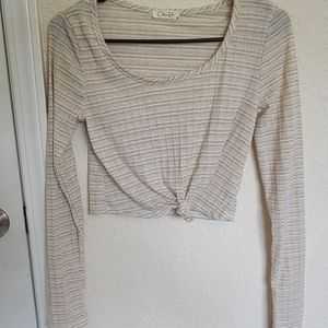 Long Sleeve Crop Top